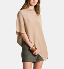 Pull cape en maille fine irisée La Fée Maraboutée