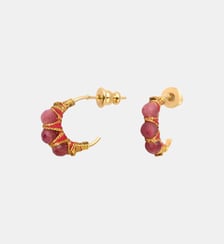 Boucles d'oreilles créoles   - Panarea Satellite
