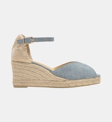 Espadrilles compensées en jute tressé BIANCA Castaner