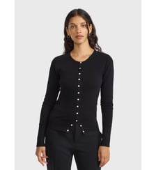 cardigan Snapy en molleton de coton Agnès b.