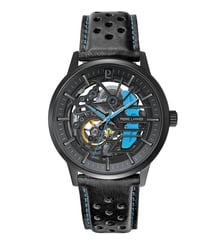 Montre automatique Paddock Noir, Bleu 345A466 Pierre Lannier