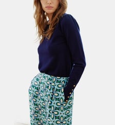 Pull col rond uni BEATRICE La Petite Etoile