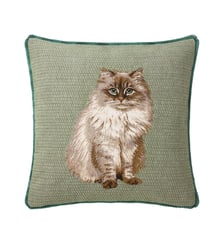Housse de coussin en coton Yves Delorme