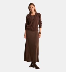 Robe Droite En Laine Mélangée Peyton Maison 123