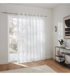 Voilage grande largeur à oeillets La Redoute Interieurs