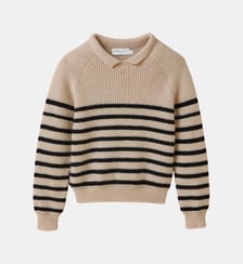 Pull laine mérinos Fille - Cyrillus X les 3 Tricoteurs Cyrillus