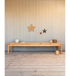 Grand banc en bois Antoine N°471- Produit chiné Debongout