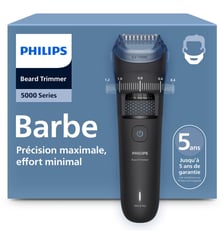 Tondeuse barbe BT5775/15 Series 5000, molette réglable,  40 hauteurs de coupe, précision 0,2 mm, autonomie 100 mn Philips