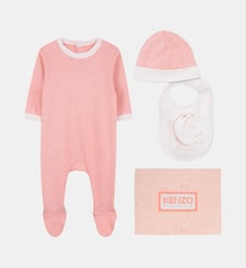 Ensemble pyjama, bavoir et bonnet Kenzo Kids