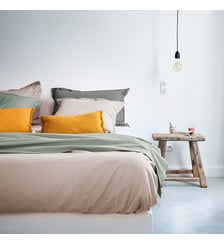 Housse de couette en percale de coton Desforges