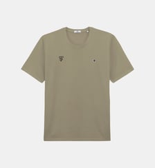 T-shirt manches courtes en coton Stade Toulousain mosaïque Serge Blanco