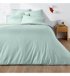 Housse de couette unie en coton La Redoute Interieurs