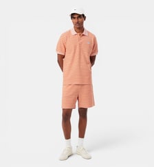 Short regular fit coton rayé Lacoste