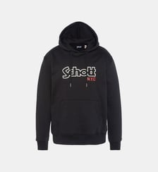 Sweatshirt à capuche imprimé Schott