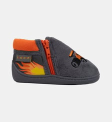 Chaussons Bottillons à zip, faciles à enfiler, bon maintien du pied, semelle antidérapante Isotoner