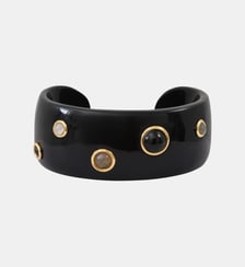 Bracelet manchette   doré à l'or fin - Masseria Satellite