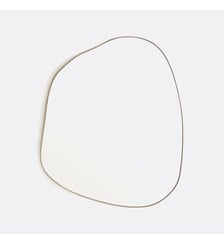 Miroir forme organique, longueur 63,5 cm, hauteur 53,3 cm La Redoute Interieurs
