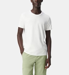 T-shirt flammé brodé devant dos Ikks