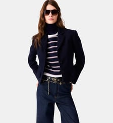 Veste de tailleur courte Maje