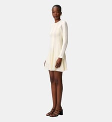 Robe courte maille patineuse Claudie Pierlot