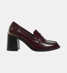 Mocassin à Talon en Cuir Lisse Vanessa Bruno