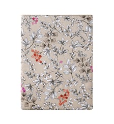 Drap plat imprimé en satin de coton bio, CUEILLETTE Alexandre Turpault