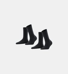 Chaussettes Softmerino 2-Pack Laine Vierge Falke