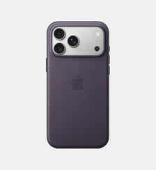 Coque iPhone 17 Pro Max MagSafe tissage Violet Apple