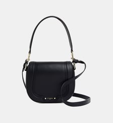 Sac à main crossbody moyen modèle Ella en cuir grainé Le Tanneur