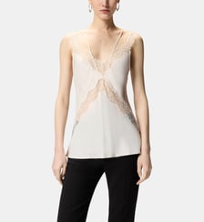 Top lingerie à dentelle Pinko