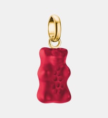 Pendentif Charm Ours d'Or en rouge Connect Thomas Sabo