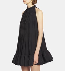 Robe Courte À Volants Lanvin