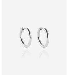 Boucles d'oreilles Rosa  en Acier Zag Bijoux