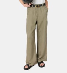 Pantalon droit en lyocell et lin - AZILIA Gerard Darel