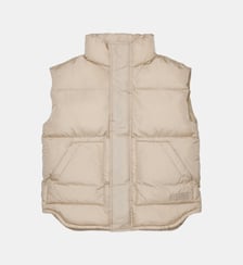 Veste matelassée avec logo MM6 Maison Margiela
