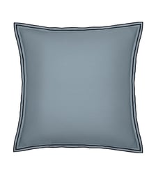 Taie D'oreiller Pure White Percale Lavée Pink  Finition Black Drouault