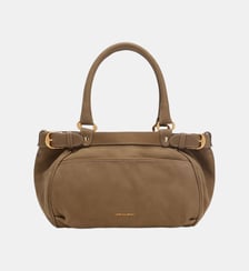 Petit Sac Lune En Cuir Vanessa Bruno