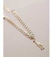 Collier Kruger Doré Flowers for Zoe