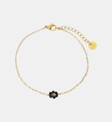 Bracelet  Mini Maya avec fleurs à pierres fines Les Cléias