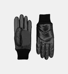 Gants Snowy Homme Cuir et Nylon Doublés Alpaga Agnelle
