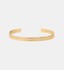 Bracelet jonc ajustable intemporel   doré à l'or fin - Noor Satellite