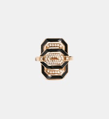 Bague Mini My Way email, diamants et or rose Statement