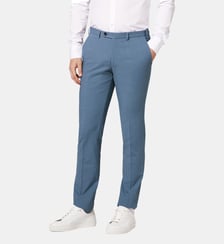 Pantalon de costume en laine mélangée extra slim Noah Digel