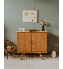 Buffet en osier Gustave N°539- Produit chiné Debongout