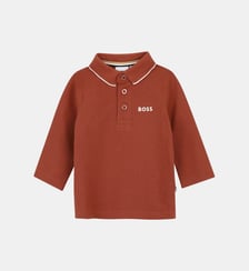 Polo manches longues BOSS Kidswear