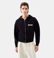 Le Hoodie Zip Gros Grain Jacquemus