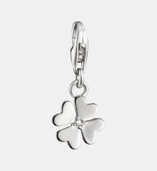 Charm trèfle avec zirconia blanc Thomas Sabo