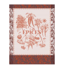 Torchon Épices & Aromates Le Jacquard Francais