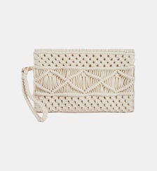 Pochette Crochet en Coton Vanessa Bruno