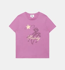 T-shirt manches courtes col rond imprimé graphique TOWDY La Petite Etoile